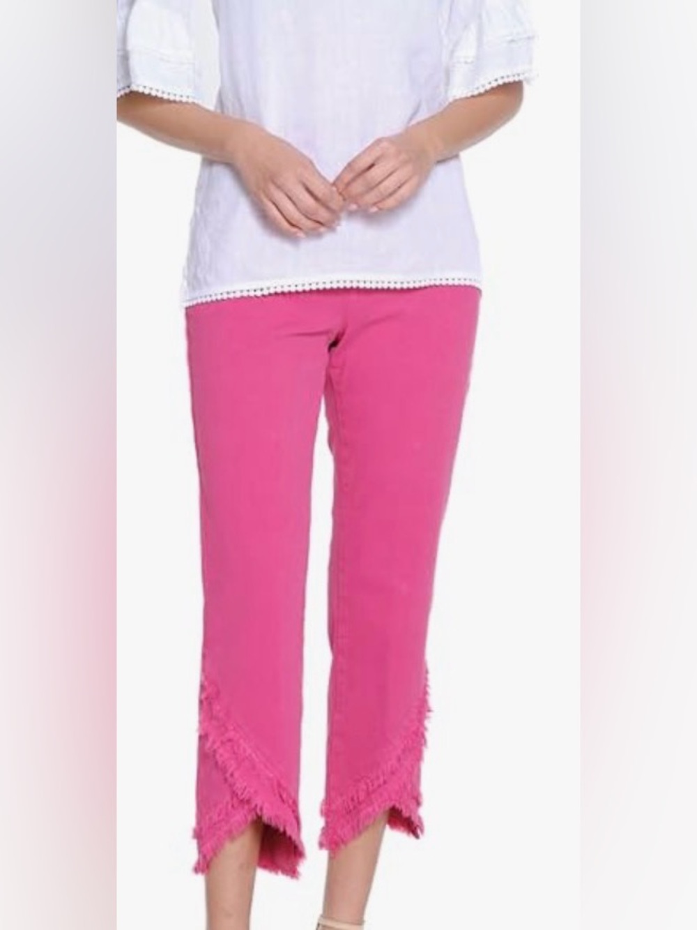 John Mark petite pink jeans